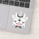 Search for puppy with glasses stickers Funny