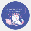 Search for funny office stickers Cat