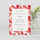 Search for chili pepper invitations Red