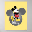 Recherche de mickey vintage posters Conception de mickey rétro