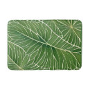 Search for green leaves bath mats Exotic