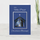 Search for creche christmas cards Stable