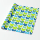 Recherche de motif chevron papier cadeau Bleu