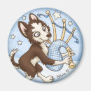 Recherche de cornemuses magnets Chien