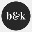 Search for white monogram stickers Classy