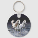 Search for running horses keychains White horse