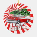 Search for classic car ornaments Merry christmas