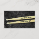 Search for drumstick business cards Band