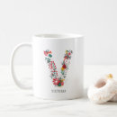 Search for monogram v mugs Botanical
