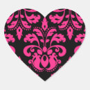 Search for hot pink damask stickers Elegant