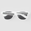 Search for plaid sunglasses White