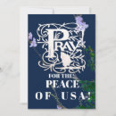 Search for pray cards invites Peace