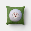 Recherche de balle golf coussins Monogramme