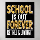 Search for teacher retirement posters Modern