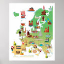 Search for cartoon posters Europe