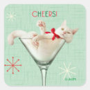 Search for cat in glasses stickers Joke