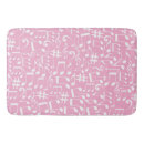 Search for music notes bath mats Elegant