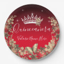 Search for red flower plates Beautiful