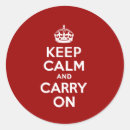 Search for keep calm and carry on stickers Vintage