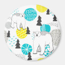 Recherche de ours blanc magnets Hiver