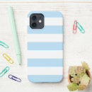 Recherche de rayures bleues et blanches iphone coques Motif géométrique