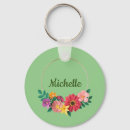 Search for pretty floral design keychains Flowers