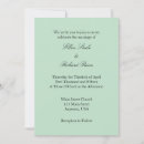 Search for mint green wedding invitations Simple
