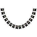 Search for 40th birthday bunting flags Black