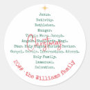 Recherche de naissance jésus christ autocollants Religieux