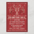 Search for mardi gras crawfish invitations Cajun