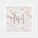Recherche de marbre blanc serviettes Girly