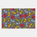 Search for cute patterns rectangle stickers Seamless pattern