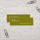 Recherche de couleur simple cartes visite Minimaliste