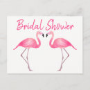 Search for luau bridal shower invitations Flamingo