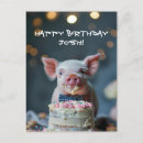 Search for pink pig birthday cards Piglet