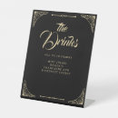 Search for black and gold wedding signs Typography