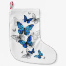 Search for butterfly christmas stockings Blue