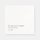 Recherche de note serviettes Cocktail