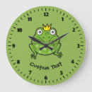 Search for cute cartoon character clocks Green