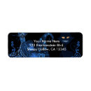 Search for witch cat return address labels Whimsical