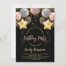 Recherche de confettis invitations Parties scintillant or