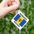 Search for flag of barbados keychains Caribbean