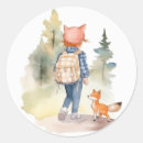 Search for backpack round stickers Back to school