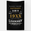 Search for 70th birthday party banner banners Black