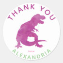 Search for dinosaurs stickers Watercolor