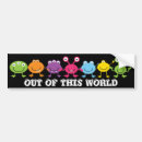 Search for funny alien bumper stickers Colourful
