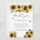 Recherche de sunflower thank you cards Rustique