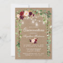 Search for mason jar string lights invitations Kraft paper