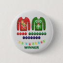 Search for ugly christmas sweater buttons Prize