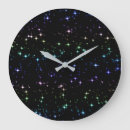 Recherche de noir brillant horloges Arc en ciel